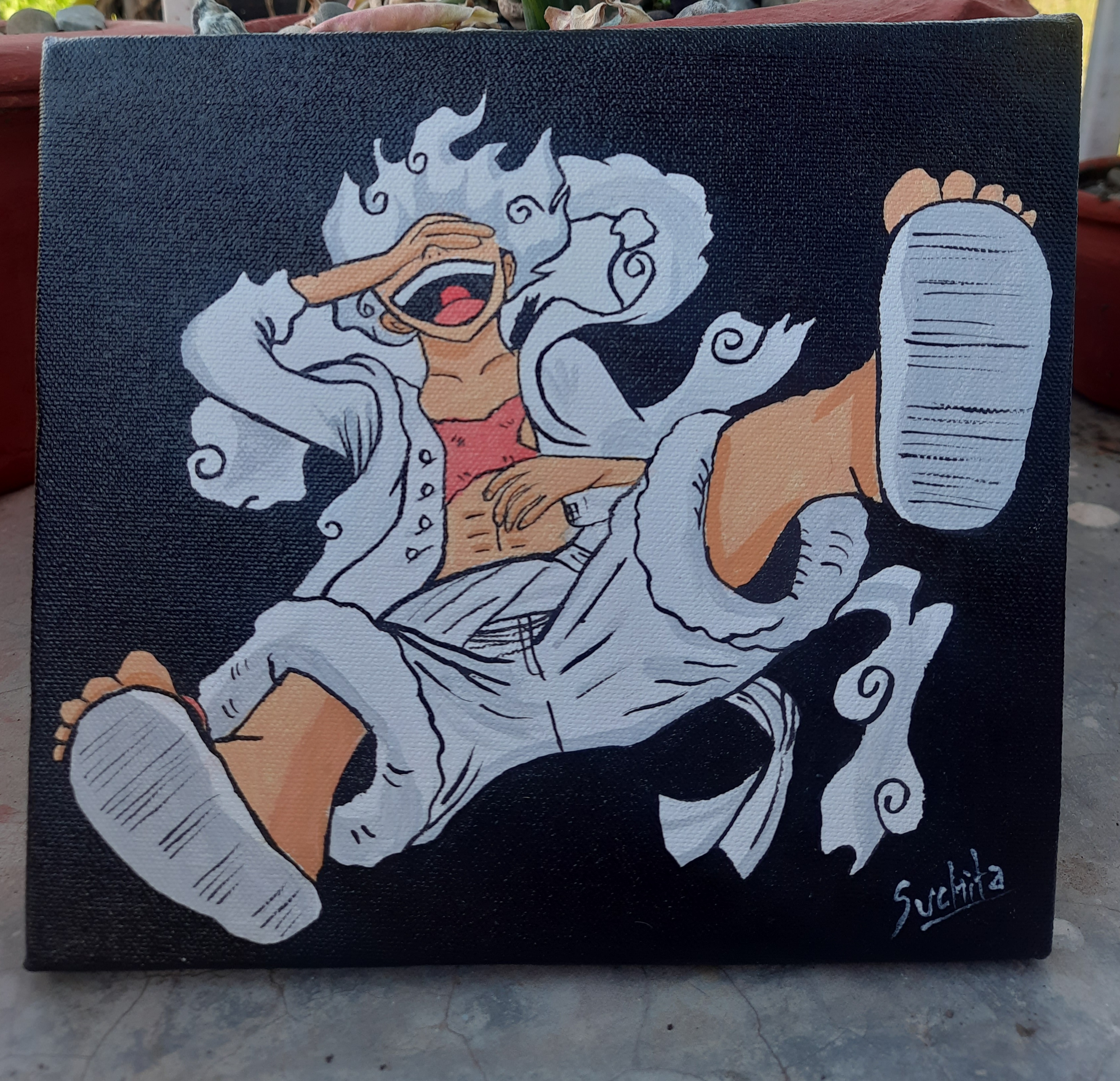 LUFFY GEAR 5 PAINTING 